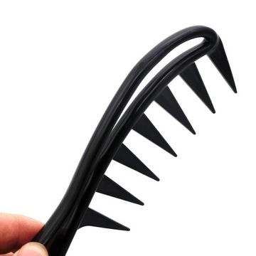 Широкая расческа для густых вьющихся волос.