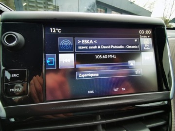 Peugeot 2008 I SUV Facelifting 1.2 PureTech 82KM 2016 PEUGEOT 2008 Salon PL, Bezwypadkowy, 1 Właściciel, Po wymianie rozrządu, zdjęcie 7