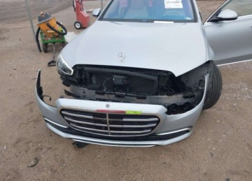 Mercedes Klasa S W223/V223 2022 Mercedes-Benz Klasa S 2022r., S 500 4matic, 3L, od ubezpieczalni 3.0 435KM, zdjęcie 4