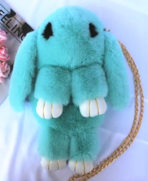 СУМОЧКА КРОЛИК ПЛЮШЕВЫЙ РЮКЗАК-МАСКОТ 2в1