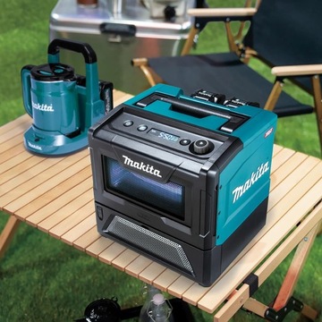 MAKITA 500W XGT 40V Max Микроволновая печь с литий-ионным аккумулятором