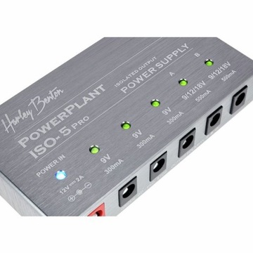 Блок питания эффектов Harley Benton PowerPlant ISO-5