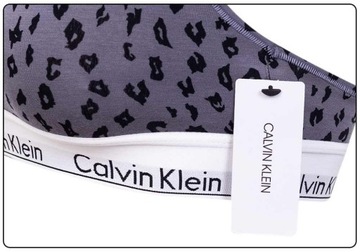 CALVIN KLEIN DAMSKI BIUSTONOSZ SPORTOWY GREY r. XS