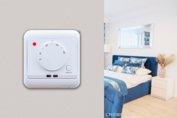 НАГРЕВАТЕЛЬНЫЙ КОВР Thermotec TTHM 24м2 140Вм2 + КОМПЛЕКТ + РЕГУЛЯТОР ТЕПЛА