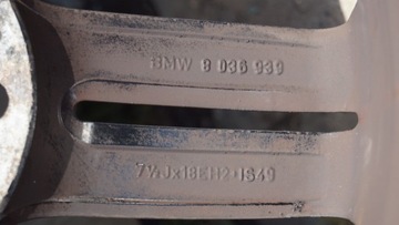 RÁFKY PNEUMATIKY BMW E87 E82 18" 5X120 7.5J 8.5J ET52 ET49 M-PAKET STYLING 208