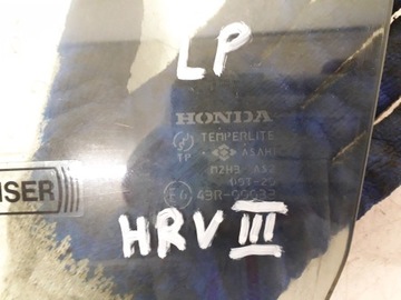 HONDA HRV HR-V 1 I 99- SKLO (OKNO) DVEŘE LEVÝ PŘEDNÍ 5D