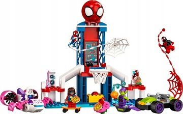 LEGO ЧЕЛОВЕК-ПАУК ОТДЫХАЕТ В Убежище ЧЕЛОВЕКА-ПАУКА