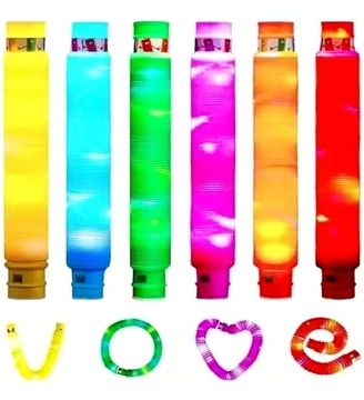 Rurki świecące POP TUBE TUBA LED sensoryczne tuby