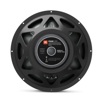JBL STAGE 1210 1000W MDF + Crunch GPX600.2 + Kable