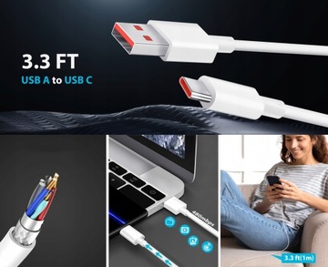 Зарядное устройство Xiaomi Mi Turbo 67W 6A + кабель USB-C длиной 1 м