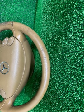 MERCEDES W219 W211 W209 VOLANT ULOŽENÍ AIRBAG HNĚDÁ