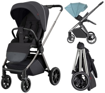 Wózek Spacerowy Carrello ULTRA PRZODEM TYŁEM Spacerówka Dwukierunkowa 22kg