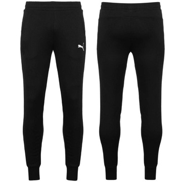 Spodnie dziecięce dresowe dla chłopca PUMA teamGOAL 23 Pants czarne 128