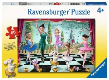 Balet Puzzle DLA DZIEWCZYNKI Układanka 60 Element Wielka FRAJDA z Układania