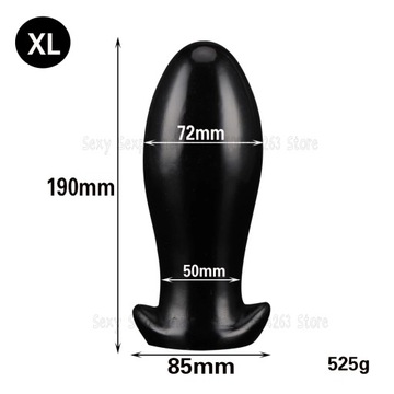 Ogromny smocze jajo Dildo rozszerzanie korek an
