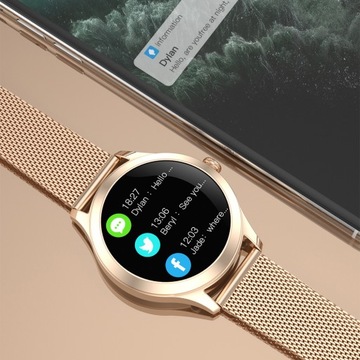 ZEGAREK G. ROSSI SMARTWATCH DOTYK SMS KROKI PULS