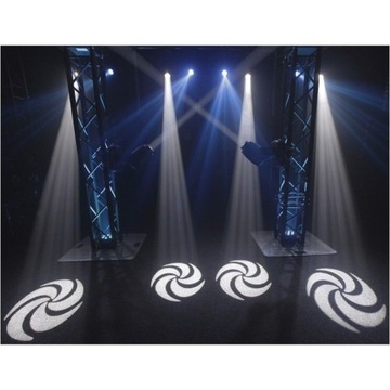 Светодиодный подвижный головой Light4me Venom Spot 150W Light на сцене для театра