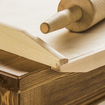 Деревянная доска для теста 71x40 см