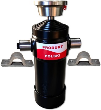 SIŁOWNIK WYWROTU 1200 mm 10T NA TYŁ + MOCOWANIA