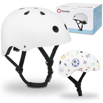 KASK rowerowy dziecięcy LIONELO Arie BART Alex