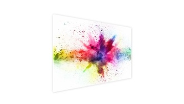 Доска металлическая магнитная HOLI 90х60см с магнитами + набор