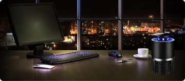 ЭФФЕКТИВНЫЙ ОТПУСКАТЕЛЬ ЛОВУШКА ИНСЕКТИЦИДНАЯ ЛАМПА ОТ КОМАРОВ МУТКИ НАСЕКОМЫЕ + БЕСПЛАТНО