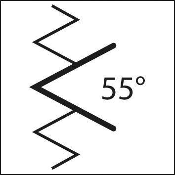 Тандемный метчик DIN5156 40° G1/8