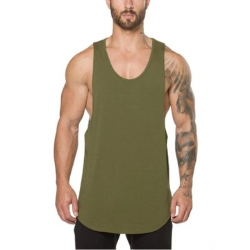 Men Cotton Tank Top building Gym t Shirt Casual Sl