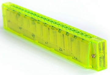 HARMONIJKA USTNA DIATONICZNA kolor zielony