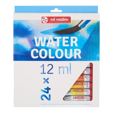 Farby akwarelowe Talens 24 szt. 12 ml