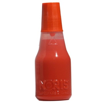 Tusz do stempli Noris bezolejowy 25ml, Czerwony