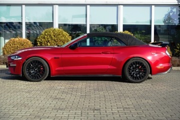 Ford Mustang VI Convertible Facelifting 5.0 Ti-VCT 450KM 2022 Ford Mustang SalonPL 1rej. 2023 V8 GT Tempomat Tempomat DriveMod FV23, zdjęcie 4