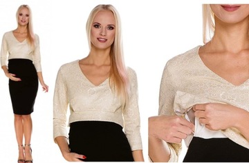 MY TUMMY ELEGANCKA SUKIENKA CIĄŻOWA MIRANDA CIĄŻA I KARMIENIE MAMA M