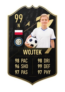 FIFA 22 Personalizowana karta FUT Super prezent A3