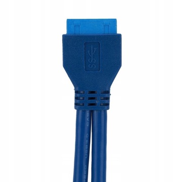 USB3.0 19PIN TO 2AF Кабель для крепления на панели