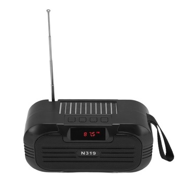 RADIO BLUETOOTH SOLAR PRZENOŚNE GŁOŚNIK 800MAH
