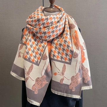 Luxury Designer Brand Winter Blanket Scarf Shawls