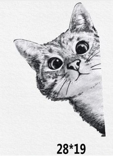 ТЕРМОНАКЛЕЙКА ДЛЯ НАНЕСЕНИЯ УТЮГОМ cat