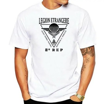 Koszulka Legion Etrangere Paratrooper French Foreign Regiment T-Shirt