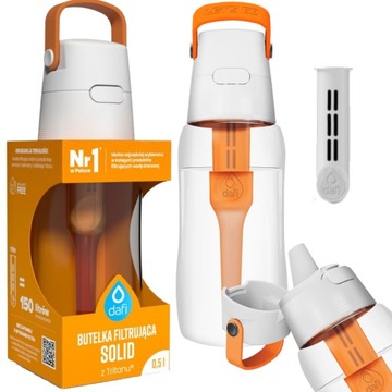 Dafi bidon butelka filtrująca SOLID 0,5L