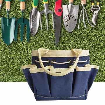 Сумка для садового инструмента с внешней поверхностью
