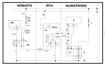 Модуль VW IPCU КОНТРОЛЛЕР ВЕНТИЛЯТОРА