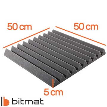 Акустические КОВРИКИ ПЕНЫ Звукоизоляция КЛИНИ Стеновые панели площадью 1 м² за динамиком