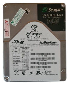 Seagate ST51270A 1,28 GB