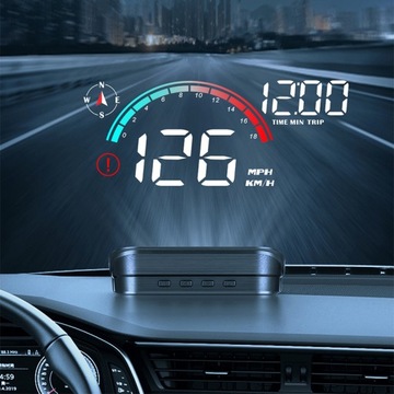 M22 Автомобильный проекционный дисплей RPM MPH HUD GPS Экран проектора