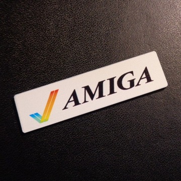 Commodore Amiga 600 1200 logo 49x13 mm 459b