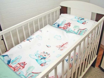 2 куска 90х120 Детское постельное белье 120х60