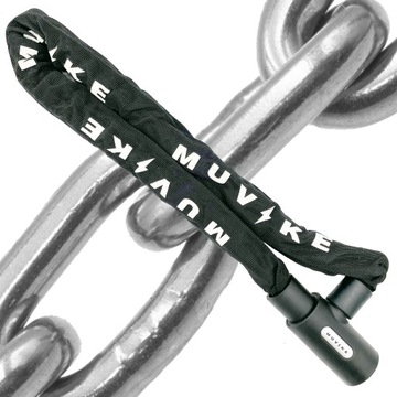 ЦЕПЬ ВЕЛОСИПЕДНОГО ЗАМКА MUVIKE SOLID 1200/8K