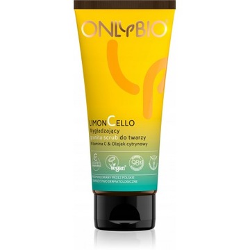 Only Bio Limoncello Granita Scrub Peeling Do Twarzy 75ml Wygładzający