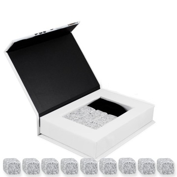 Zestaw 9 kostek granitowych - 2cm - GSzhh037